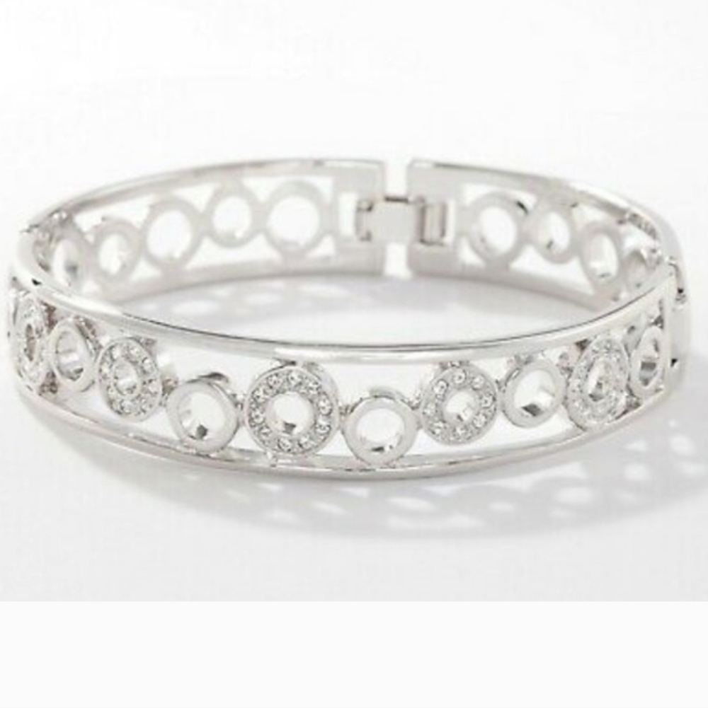 NIB Touchstone Crystal Showtime Bracelet w SWAROVSKI Crystals, 3036BF